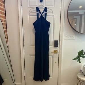 Azazie Black Maxi Dress